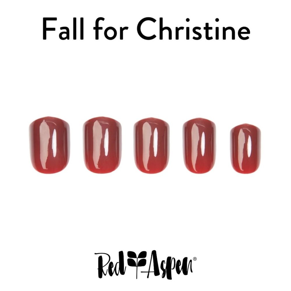 Red Aspen Nail Dashes | Fall for Christine - Picture 2 of 6